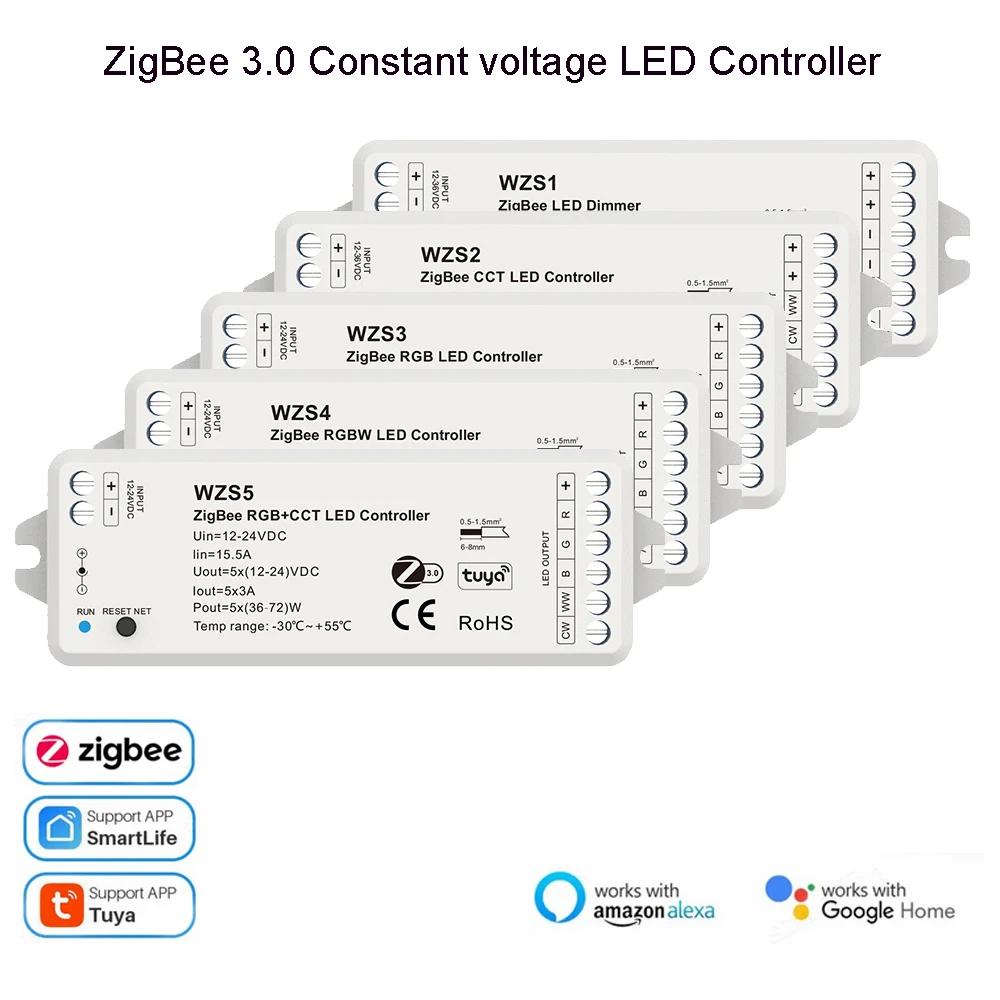 ZigBee 3.0 LED  Ʈѷ, ǳ   ŰƮ,   Ʈ ,   г, 8 , 12V, 24V